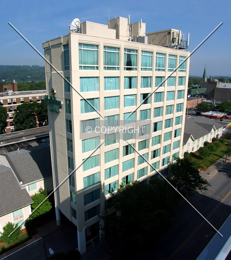 View from the southeast