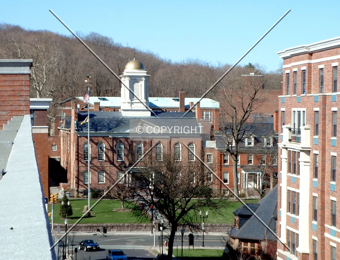 View from the northeast along Cattano Avenue