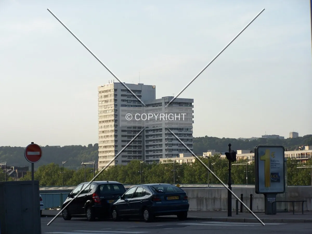 Vue depuis le sud-est