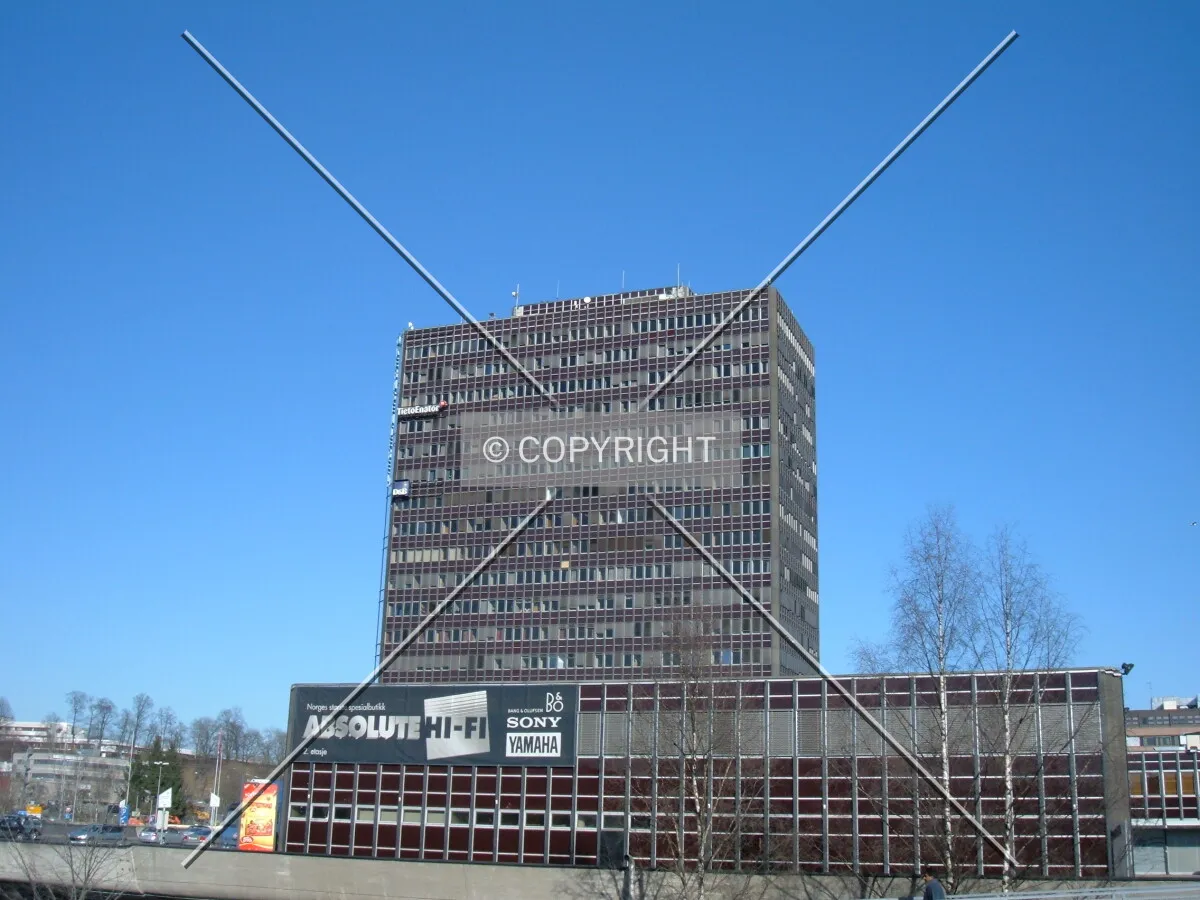 View from the west