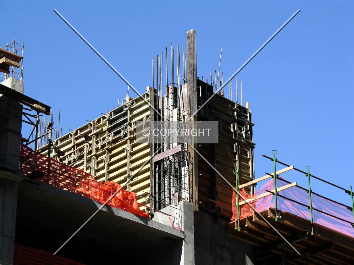 Elevator core from the southeast