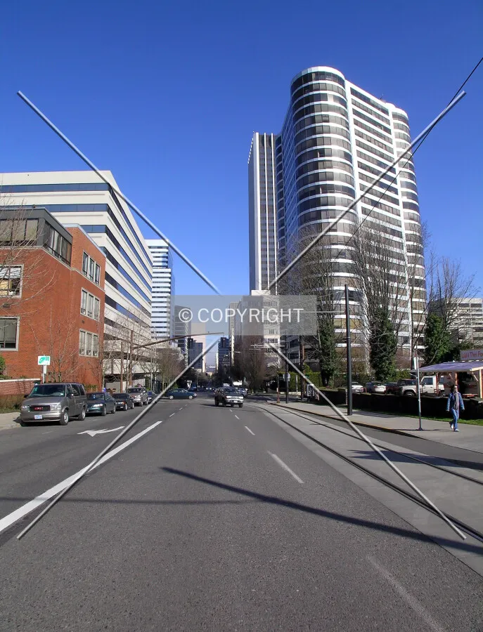 Street view from the north