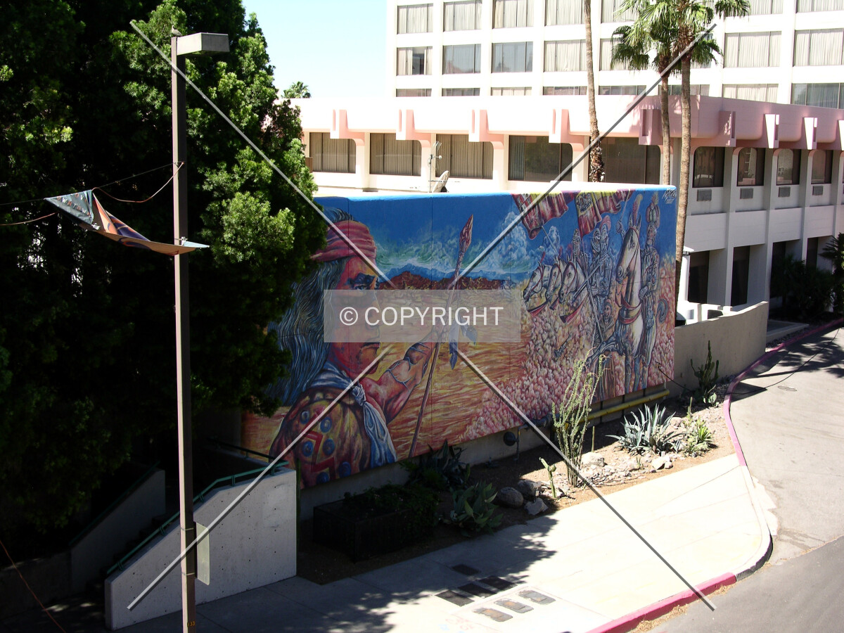 Mural along West Congress Street