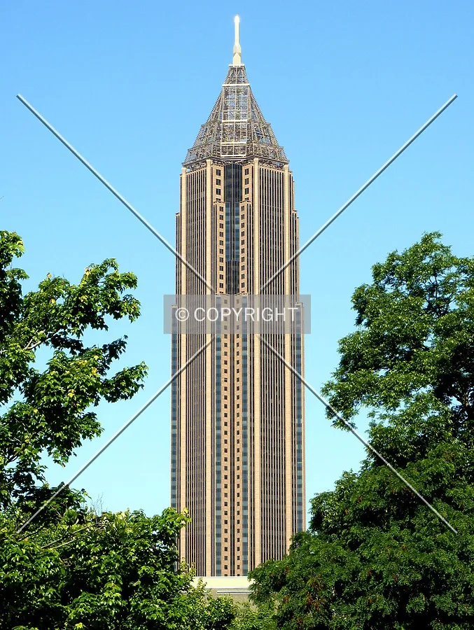 Looking west