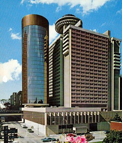 Vintage view from the southeast