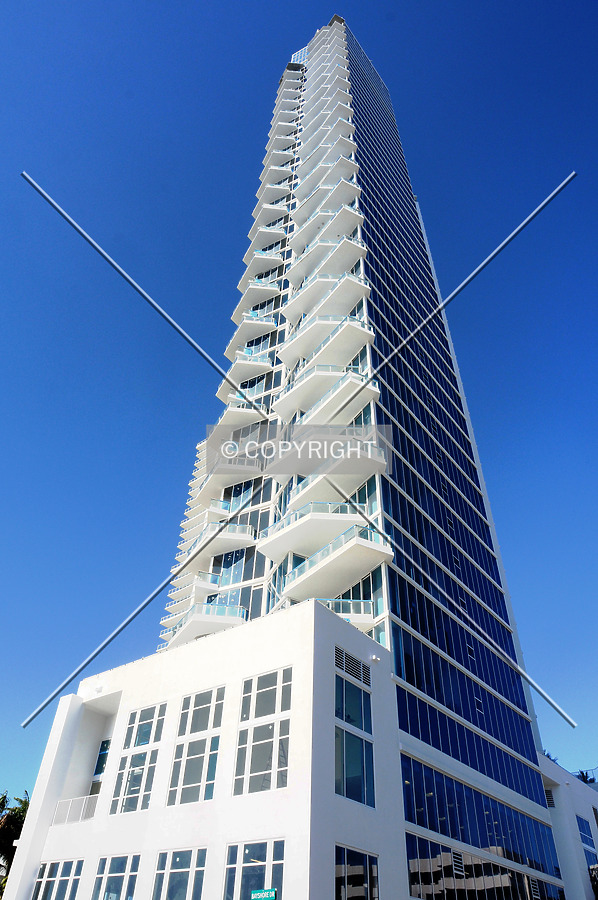 Looking up from the northeast