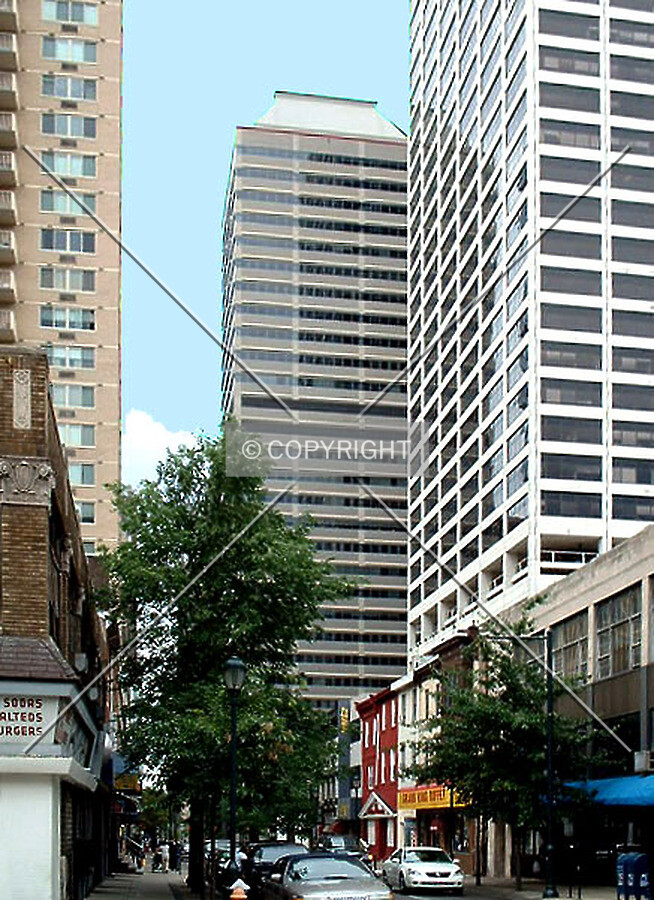 View from the southwest along 19th Street