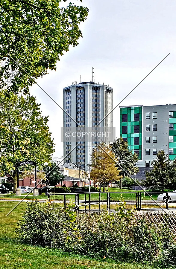 Northwest view; October 13, 2018