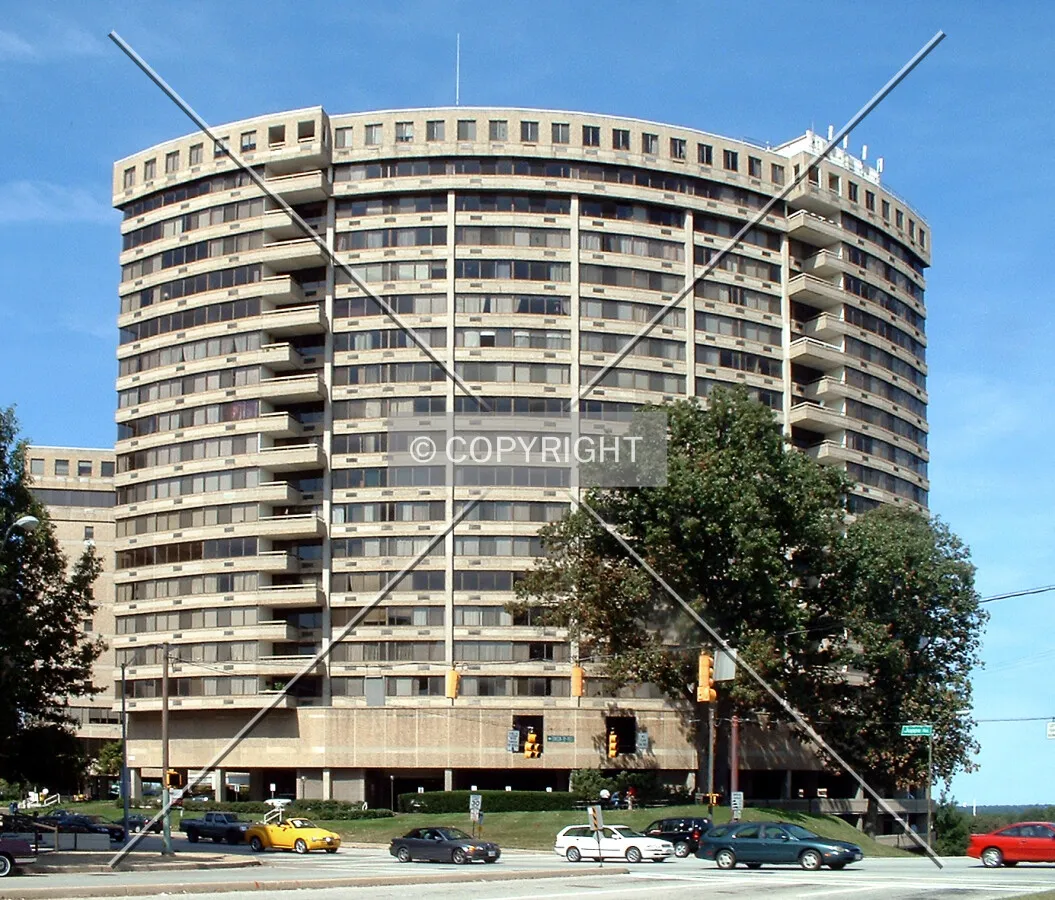 View from the southeast