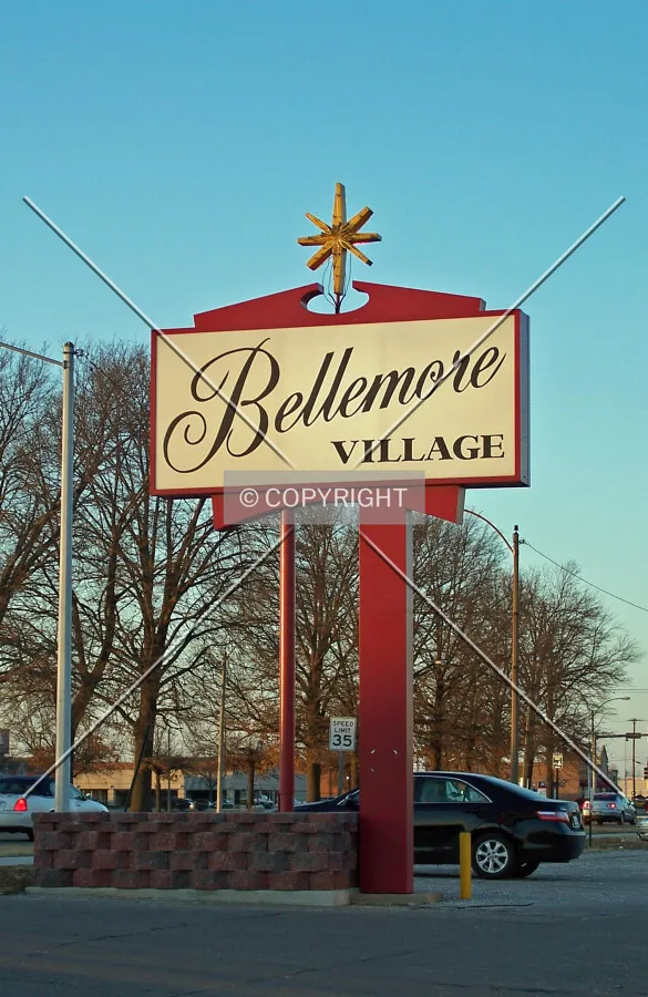 Sign from the southeast