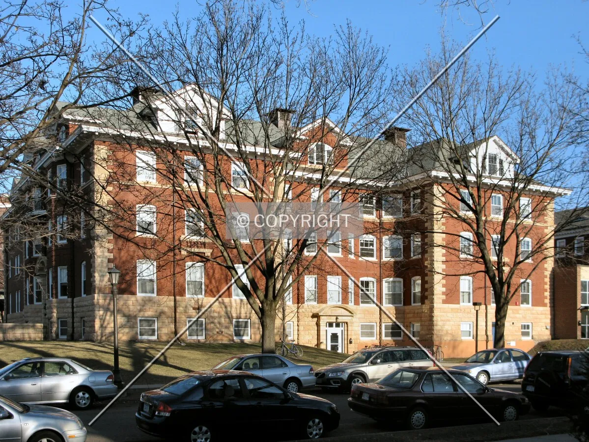 View to the east across Macalester Street