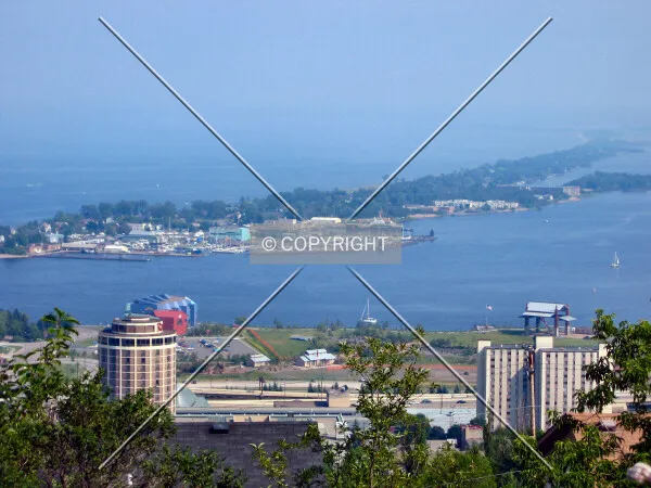 Minnesota Point from Skyline Drive