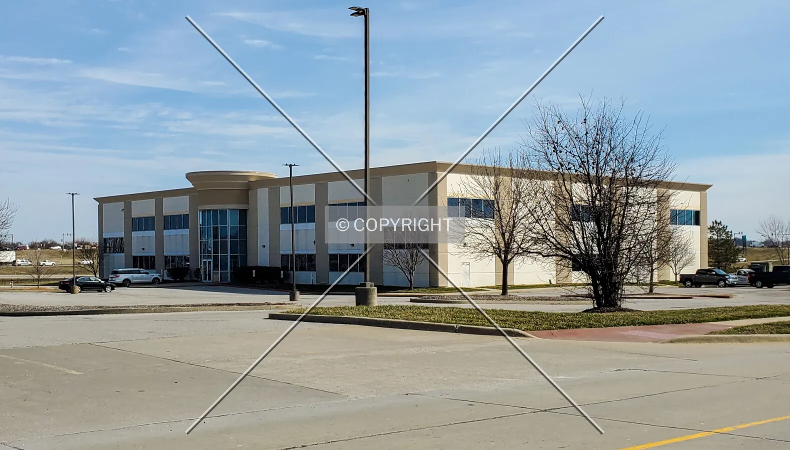Southwest view; February 20, 2020