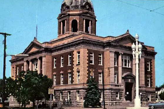 Vintage view from the southeast