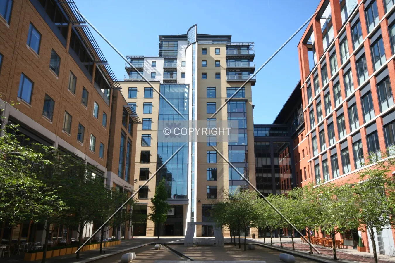 Picture taken from Brindley Place