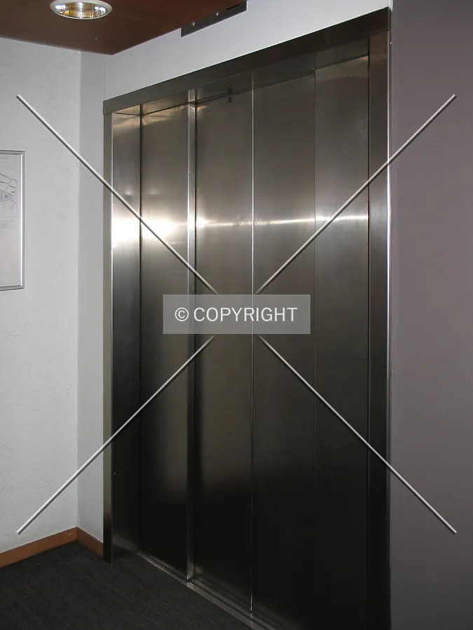 Elevator on the top floor