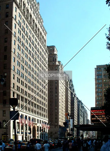View south from Penn Station