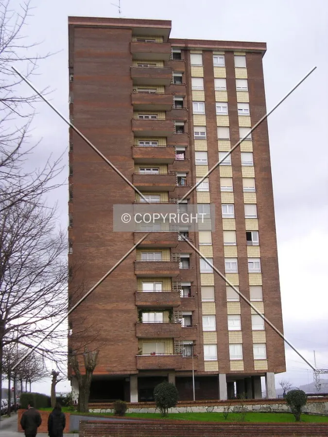 Side view of the building