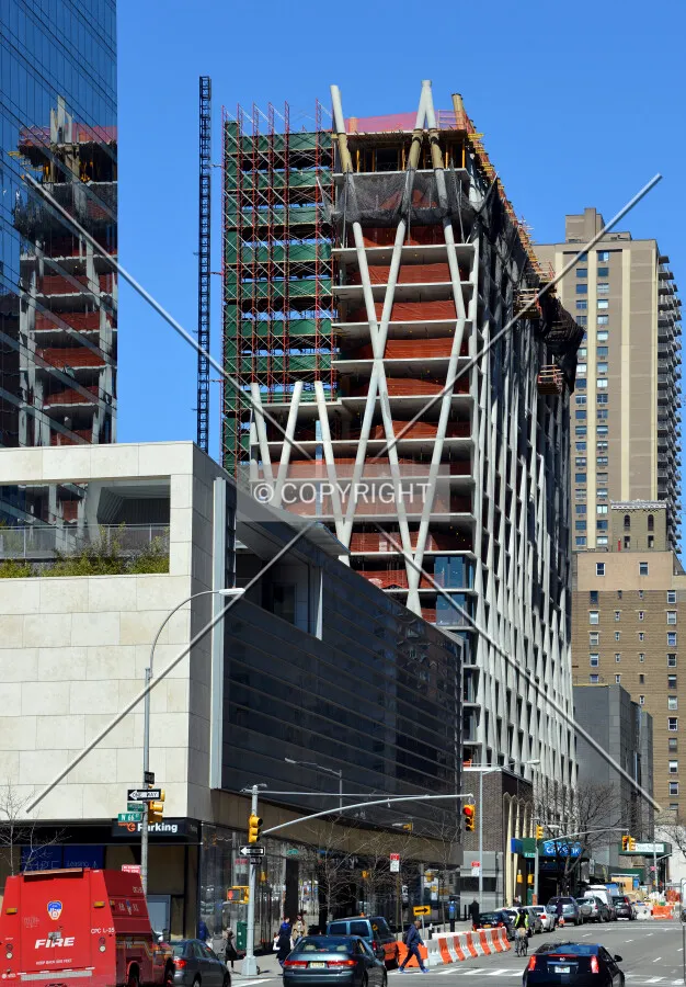 View from the south on Amsterdam Avenue at 66th Street