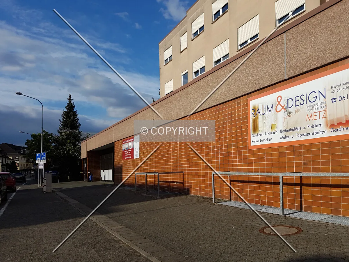A commercial building