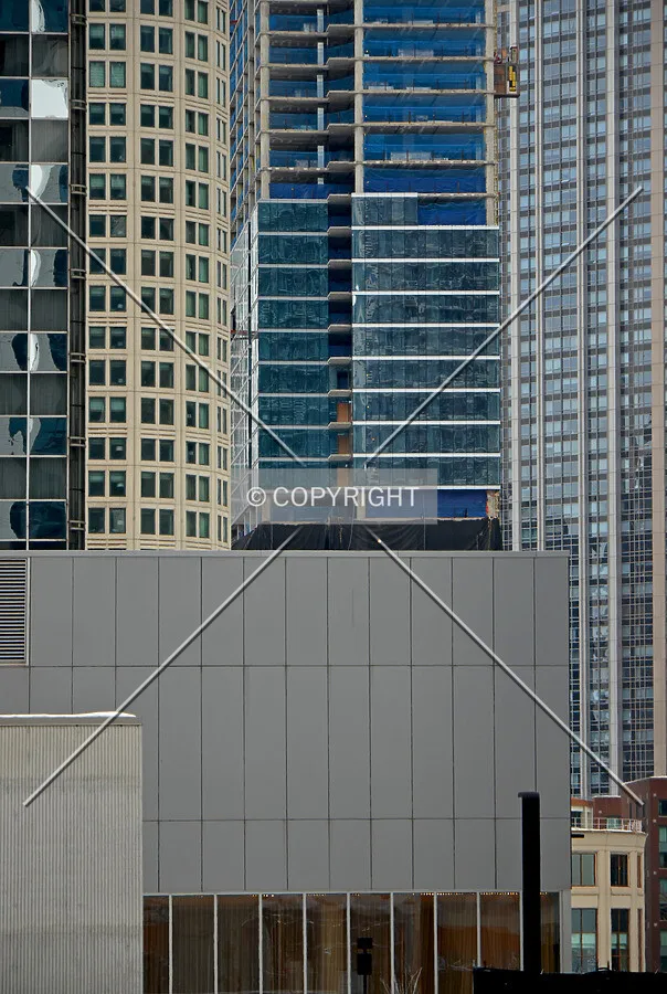 Context with surrounding facades; February 15, 2014