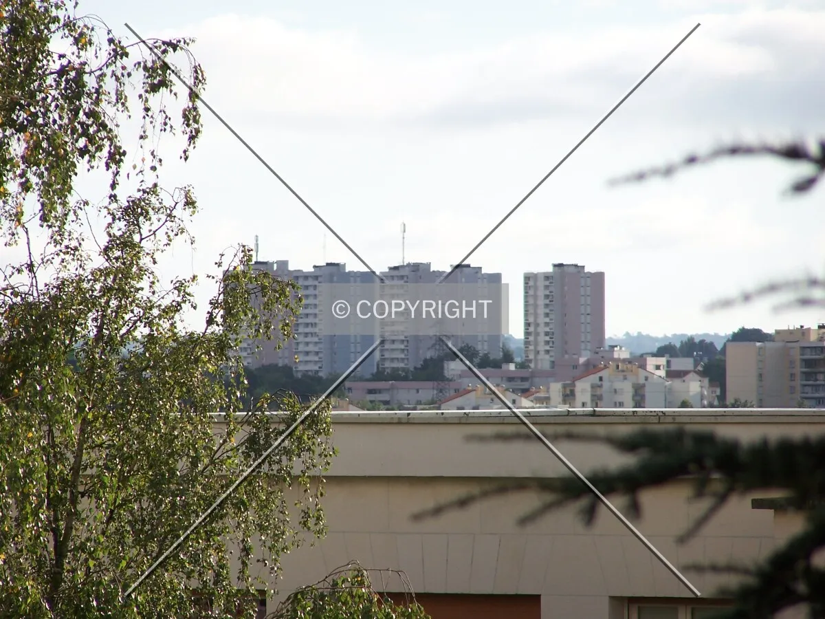 Vue du complexe depuis le nord