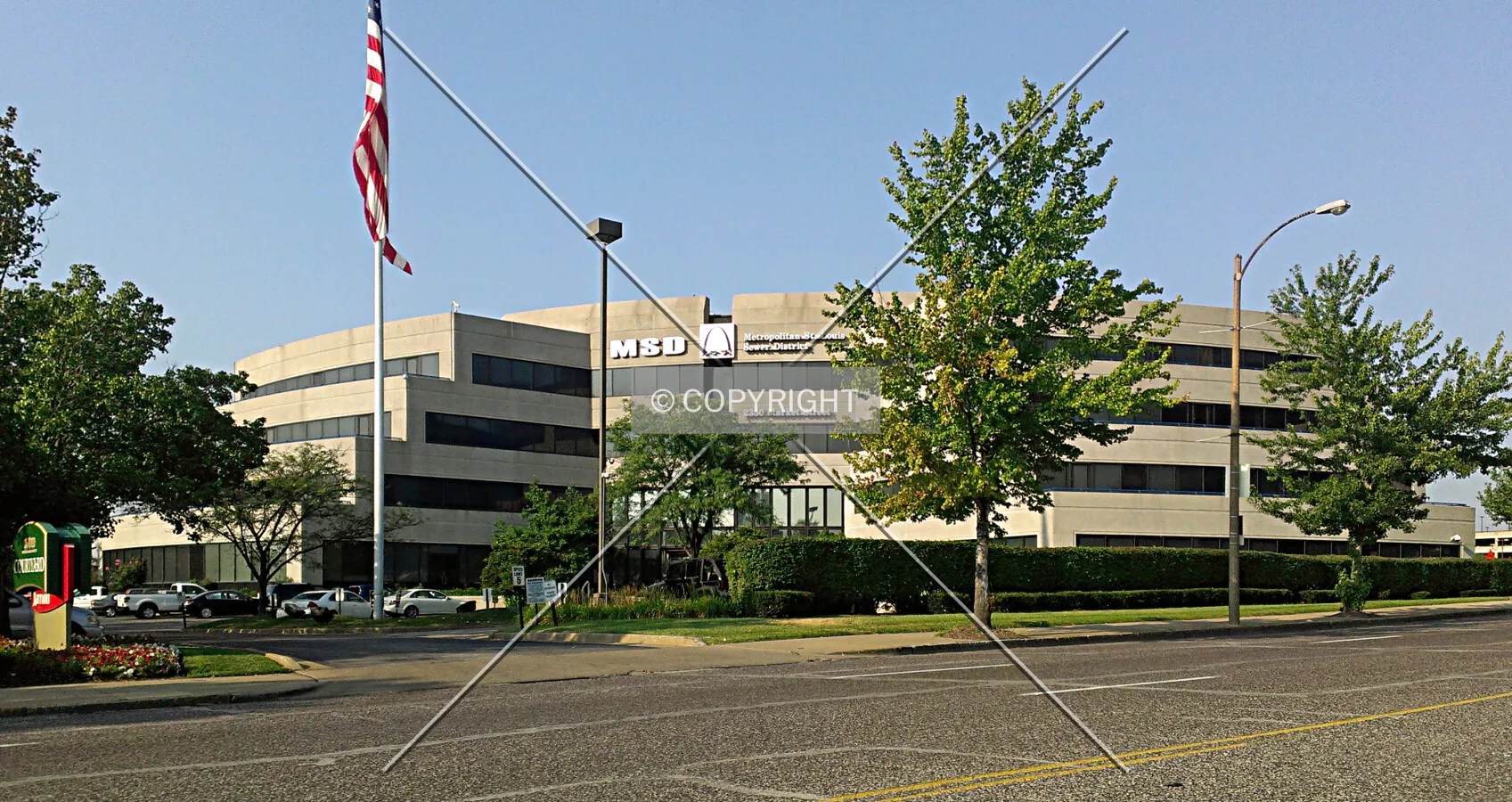 View from the northeast; September 10, 2013