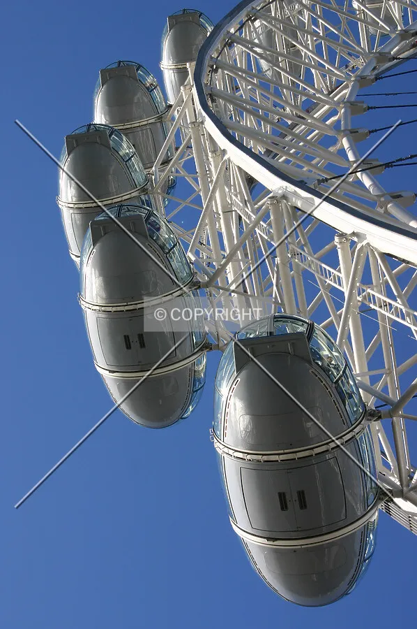 The array of capsules in the descent
