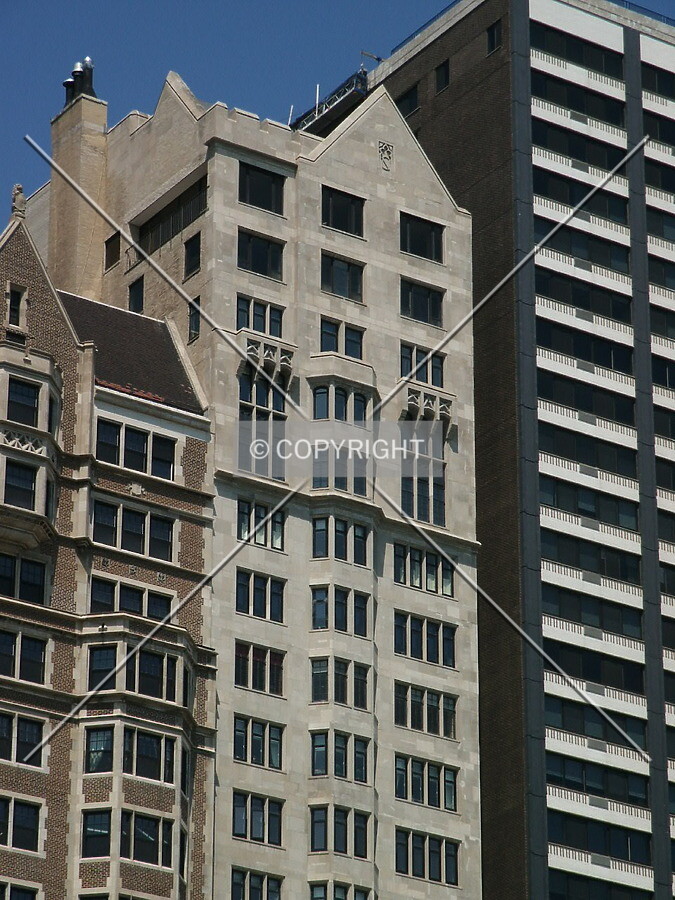 Upper floors and gables