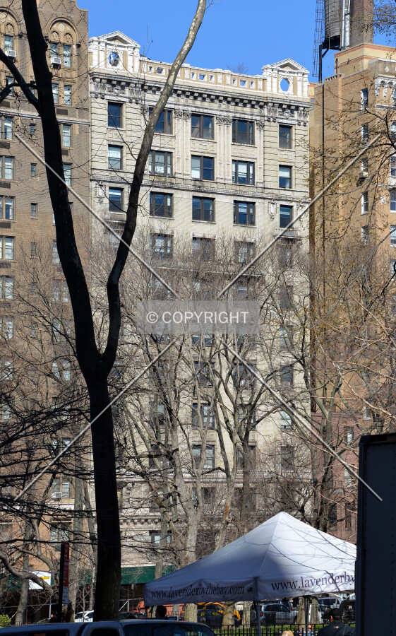 View from the southwest on Columbus Avenue