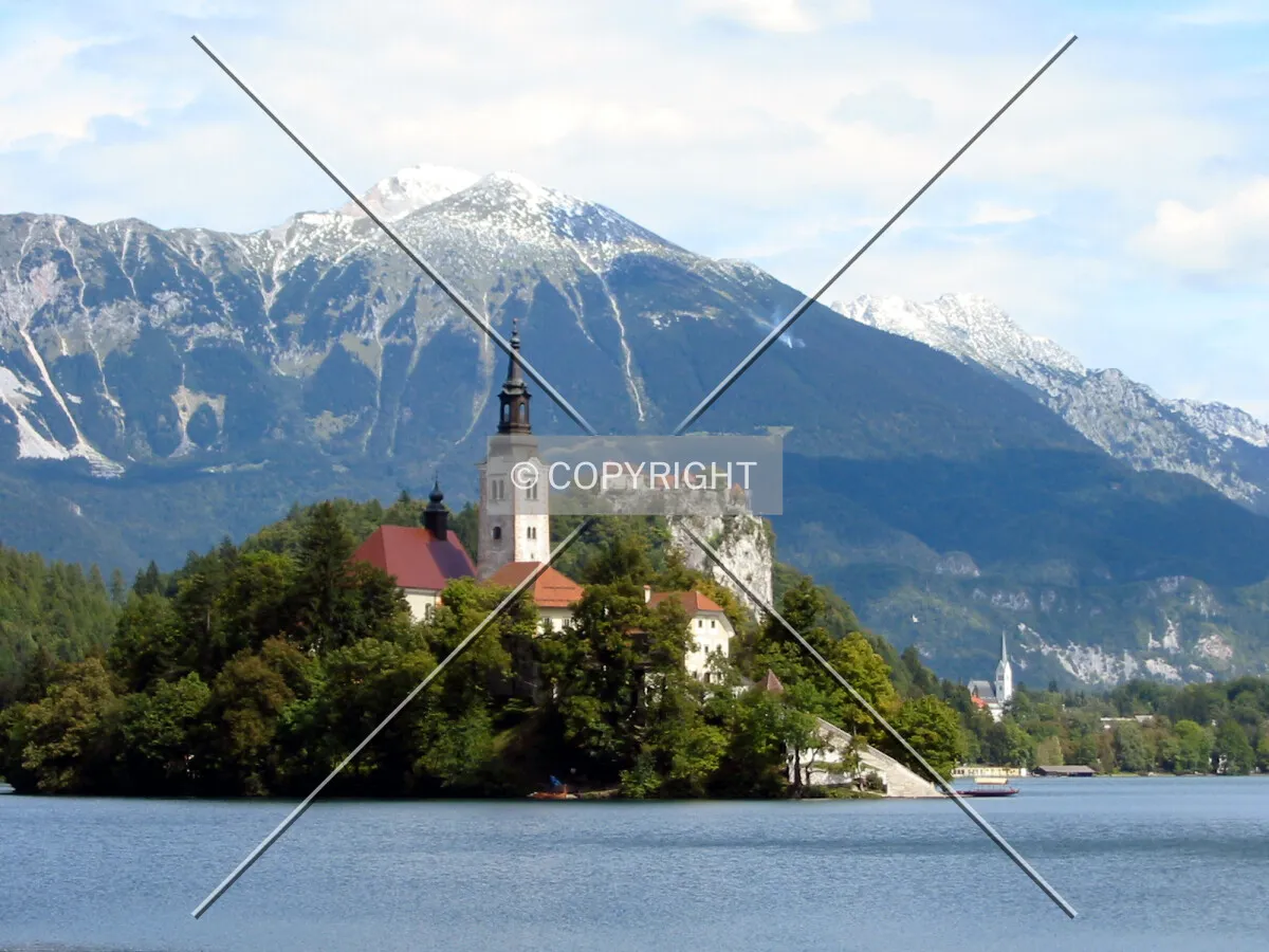 View towards the Julian Alps
