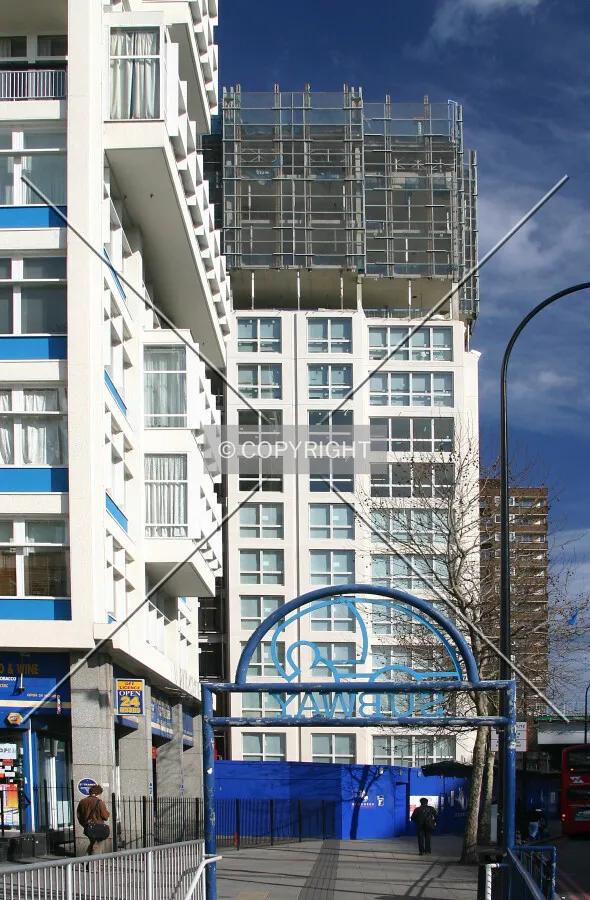 View east down the Old Kent Road