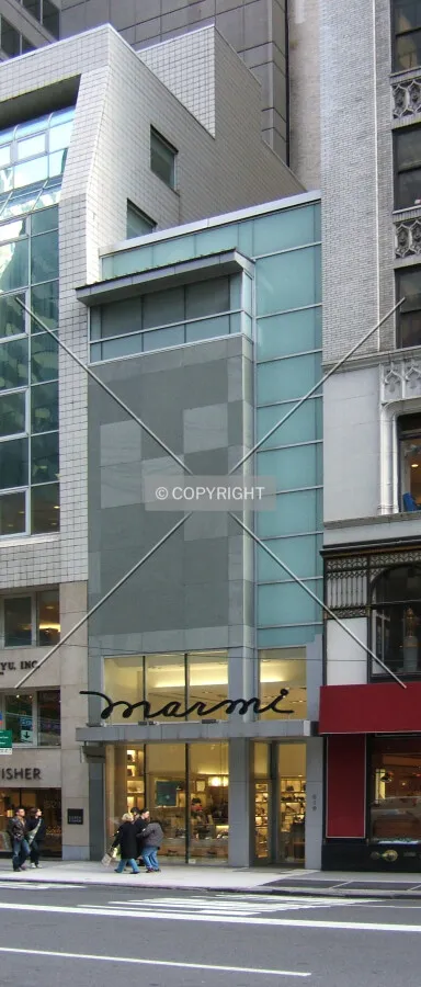 View from the west on Madison Avenue