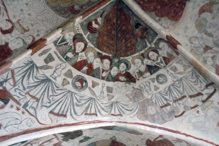 Ceiling painting of the Last Supper