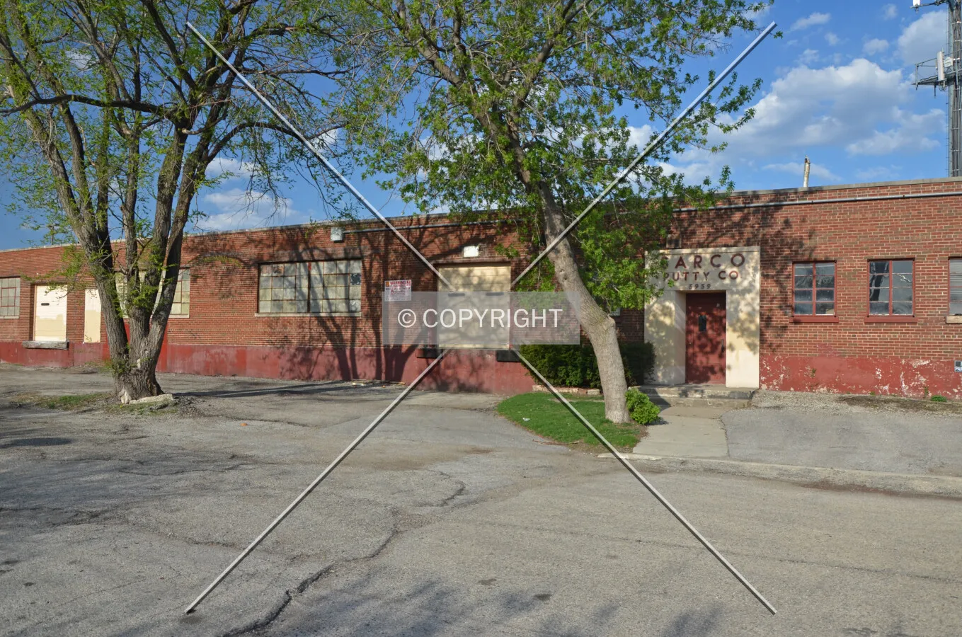West facade viewed from South Knox Avenue; May 1, 2013.