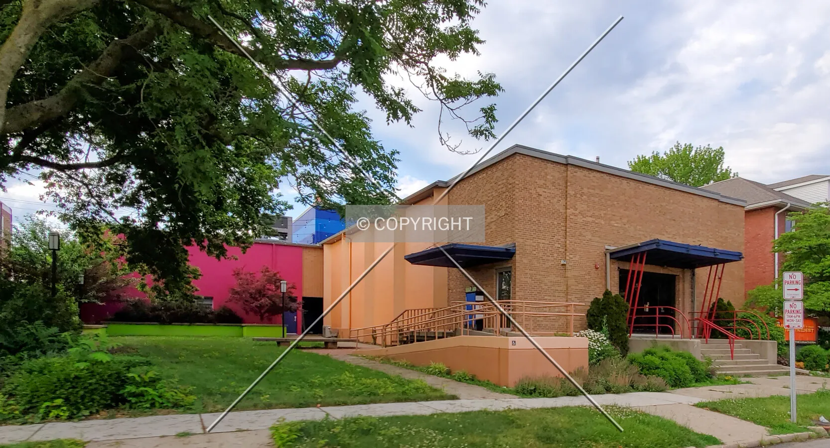 Southwest view; June 23, 2020