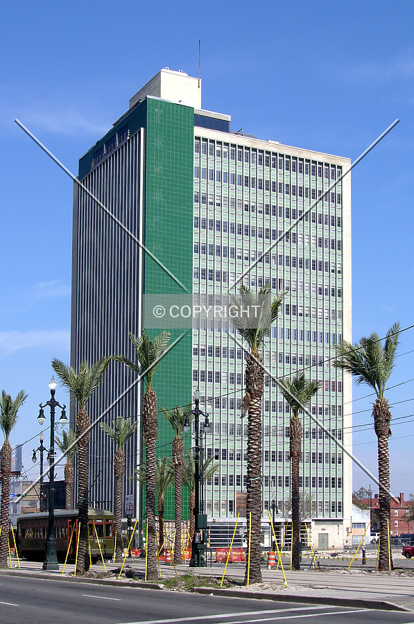 Looking northwest across Canal Street