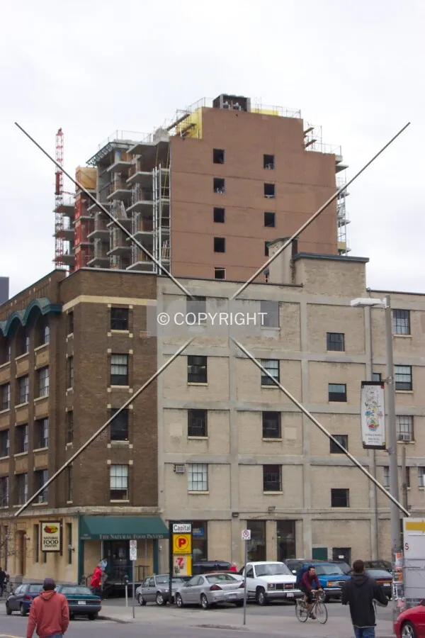 View from York Street and Dalhousie Street