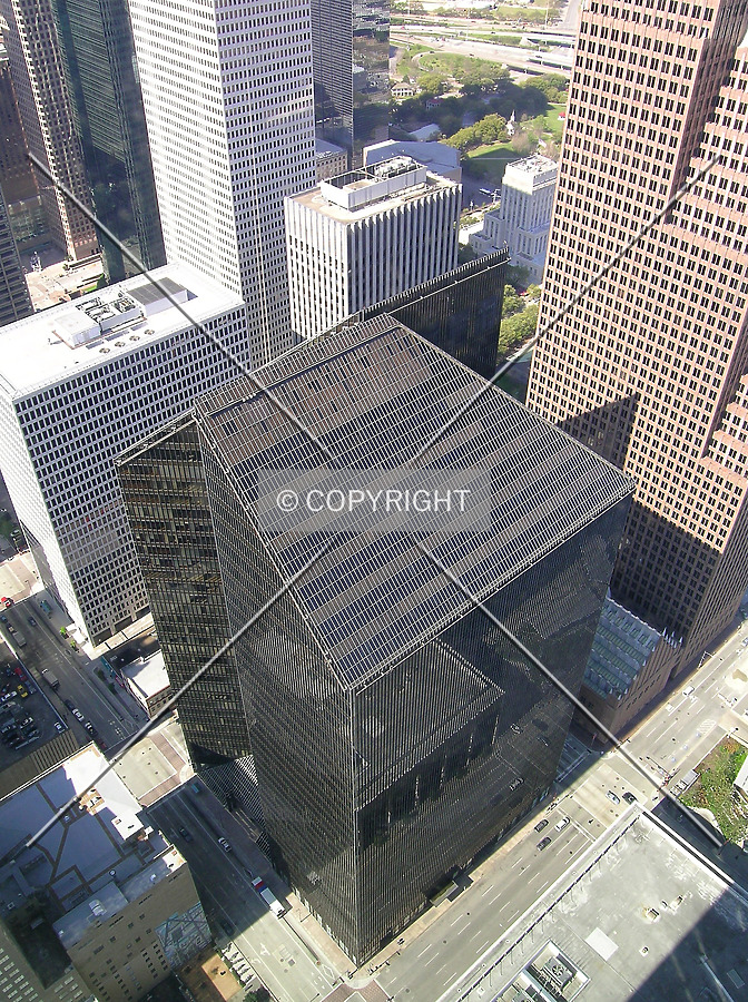 As seen from JPMorgan Chase Tower