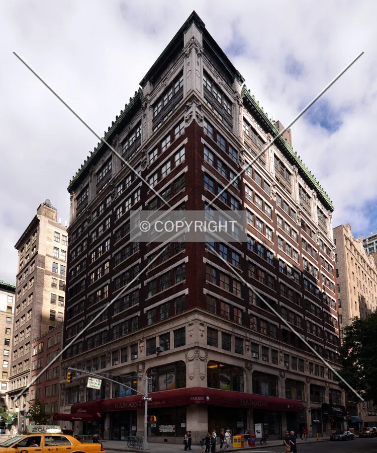 View from the southwest at Madison Avenue and 31st Street