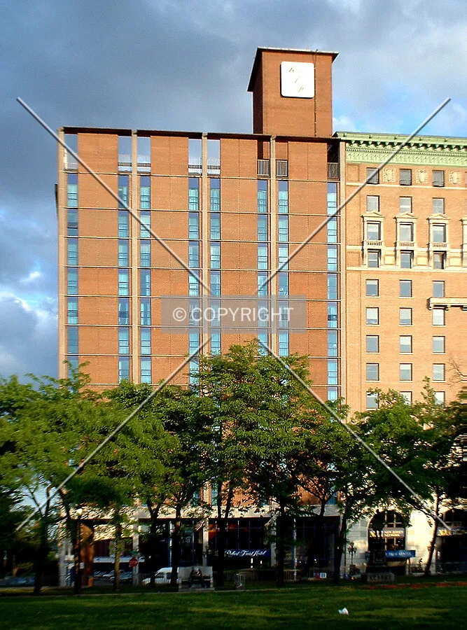 View from the northwest across Military Park