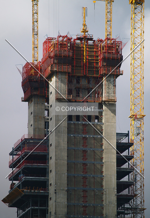 Top floors as seen from the eastern side