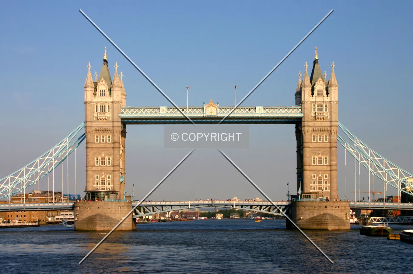 View southeast from a Thames riverboat