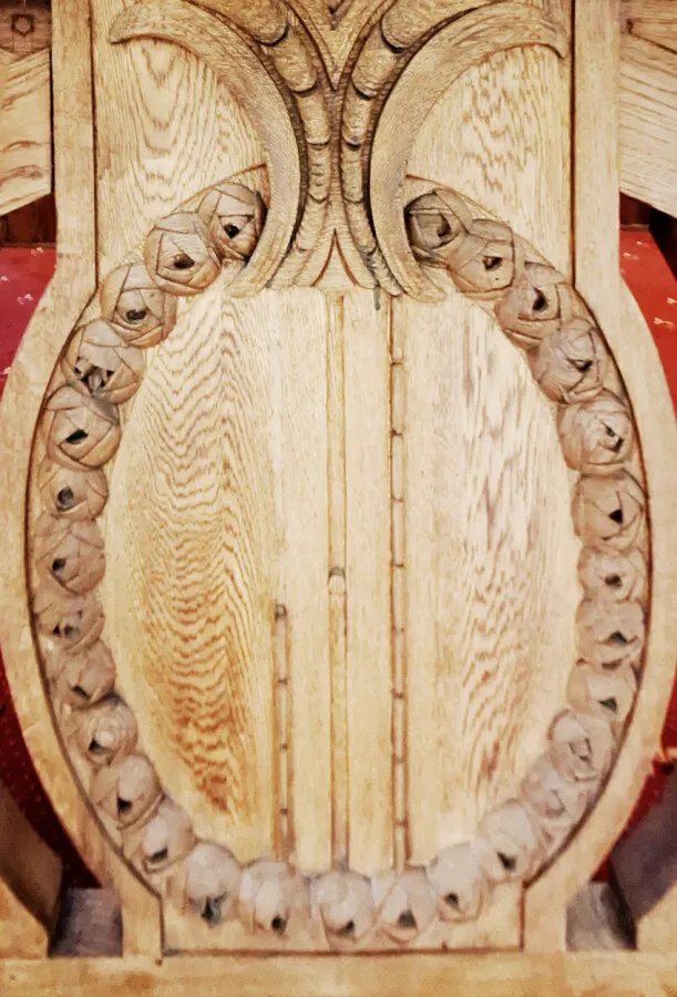 Jugendstil motifs inside