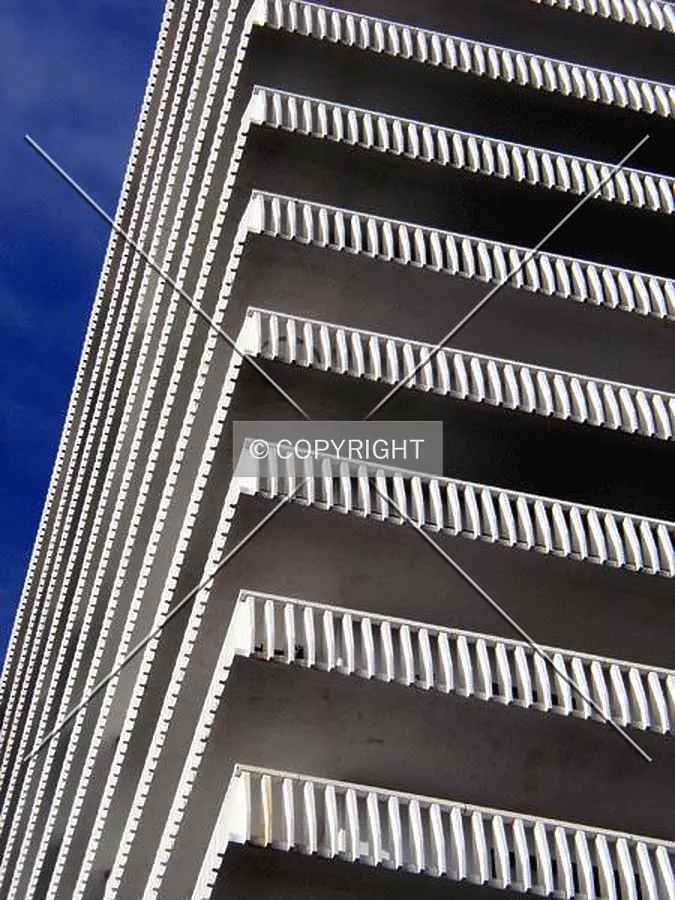 Detail of the southern facade