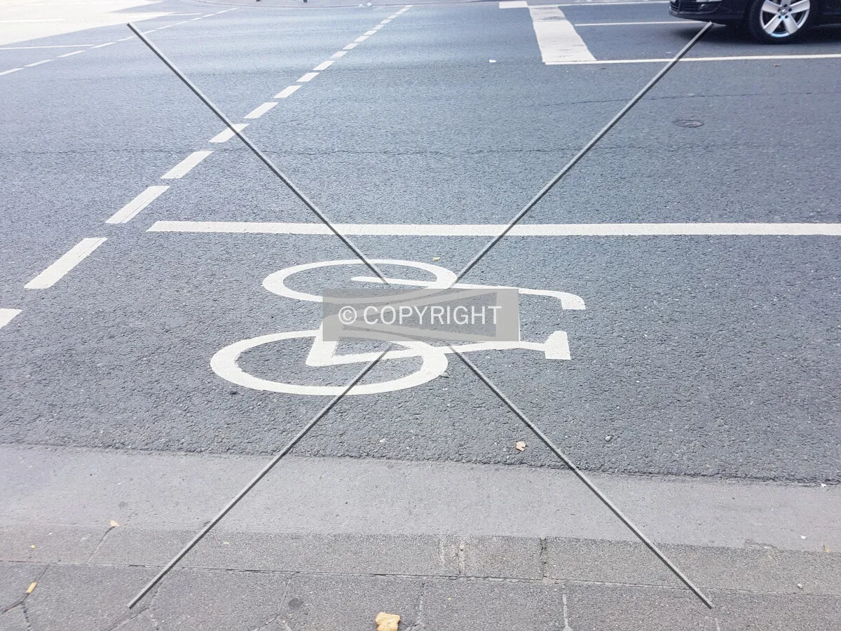 Bike traffic lane