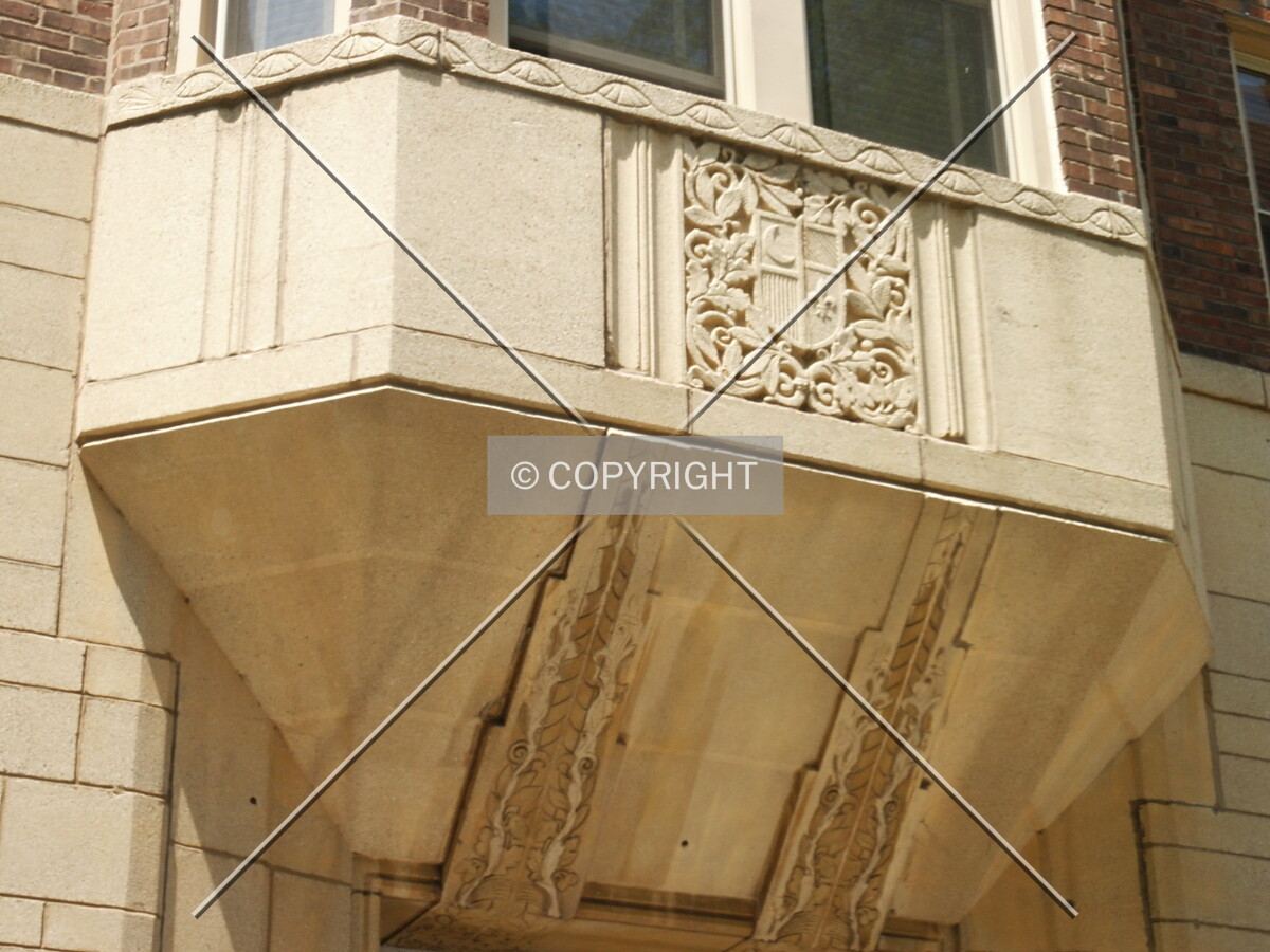 Base of an oriel