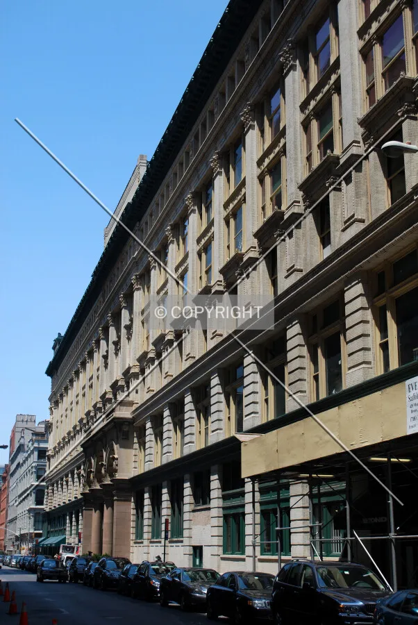 West 18th Street side from the southeast