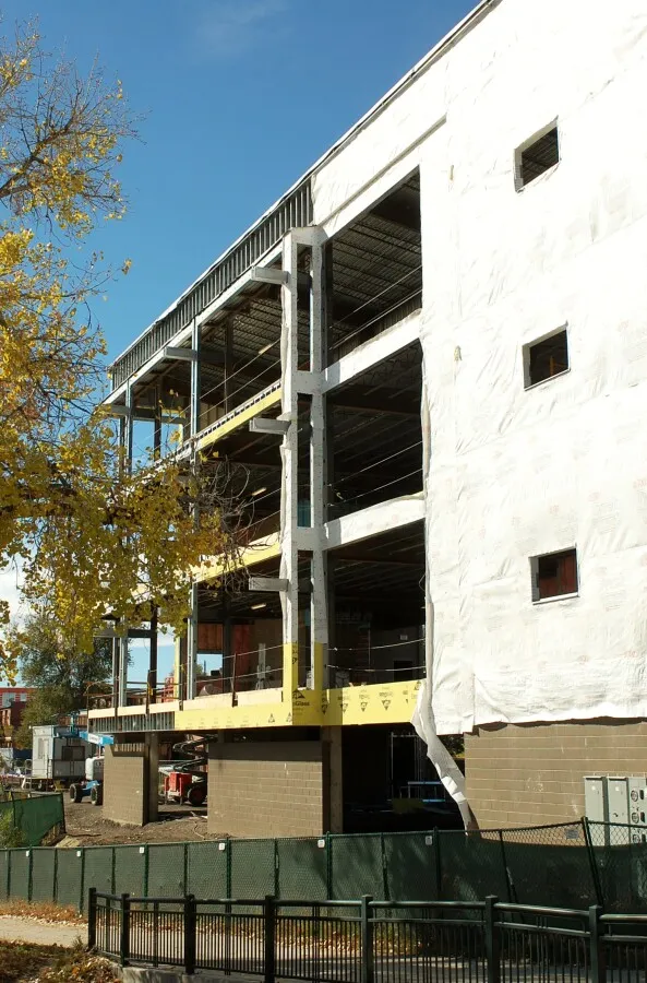View to the southwest