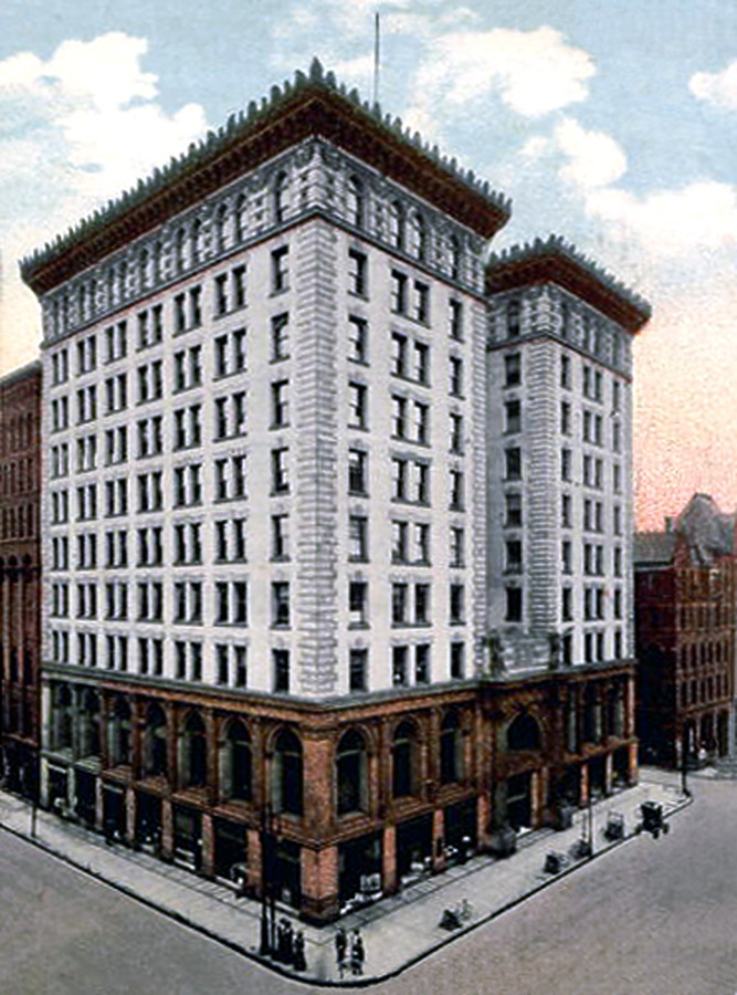 Vintage view from the northeast